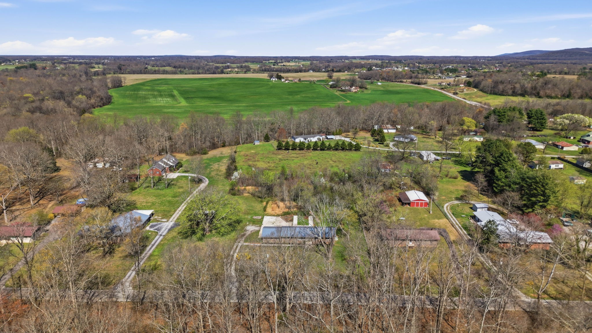 166 Bains Road Hillsboro, TN 37342 - Photo 31 of 37 an aerial view of lake houses with outdoor space