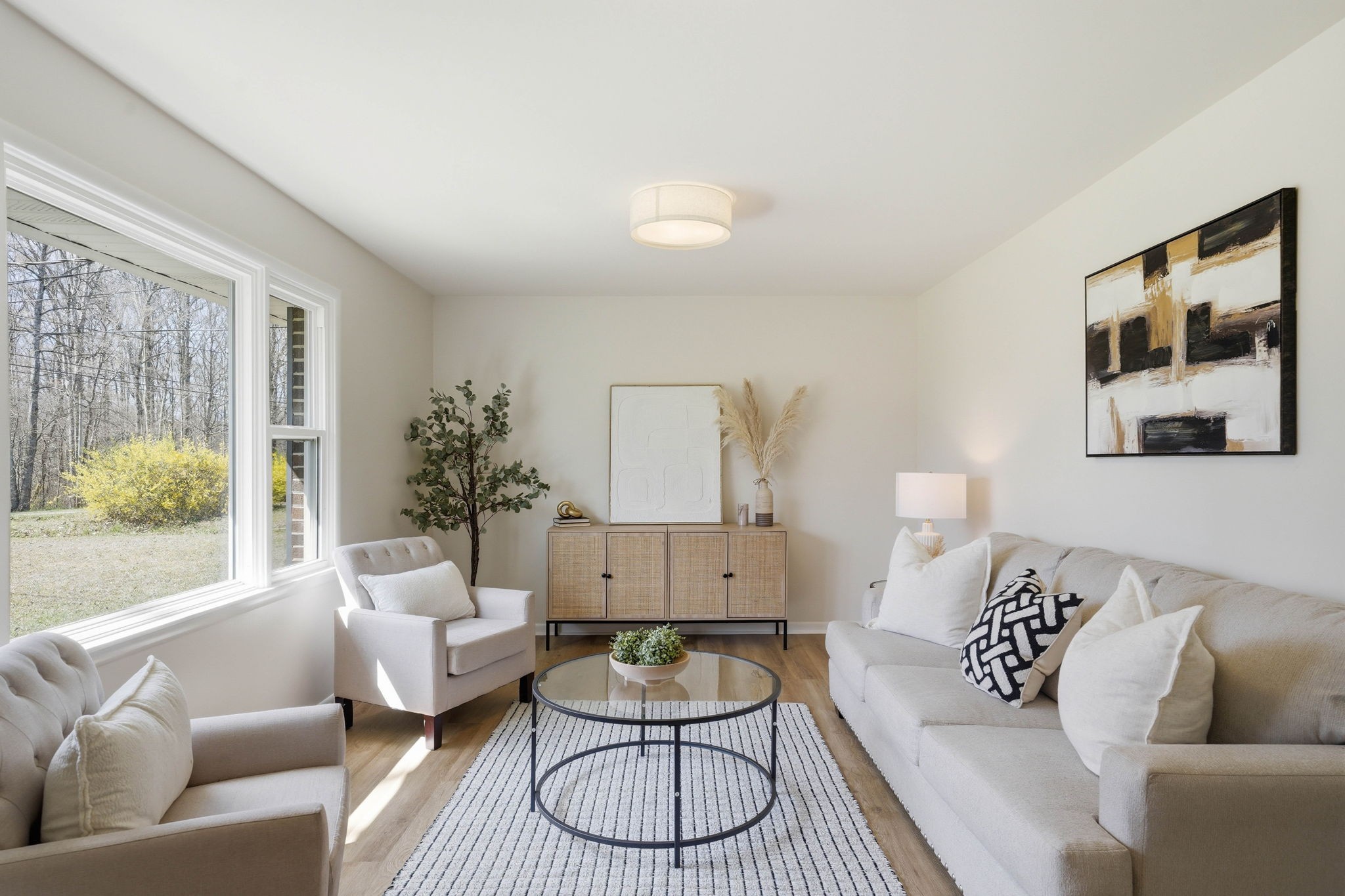 166 Bains Road Hillsboro, TN 37342 - Photo 5 of 37 a living room with furniture and a large window