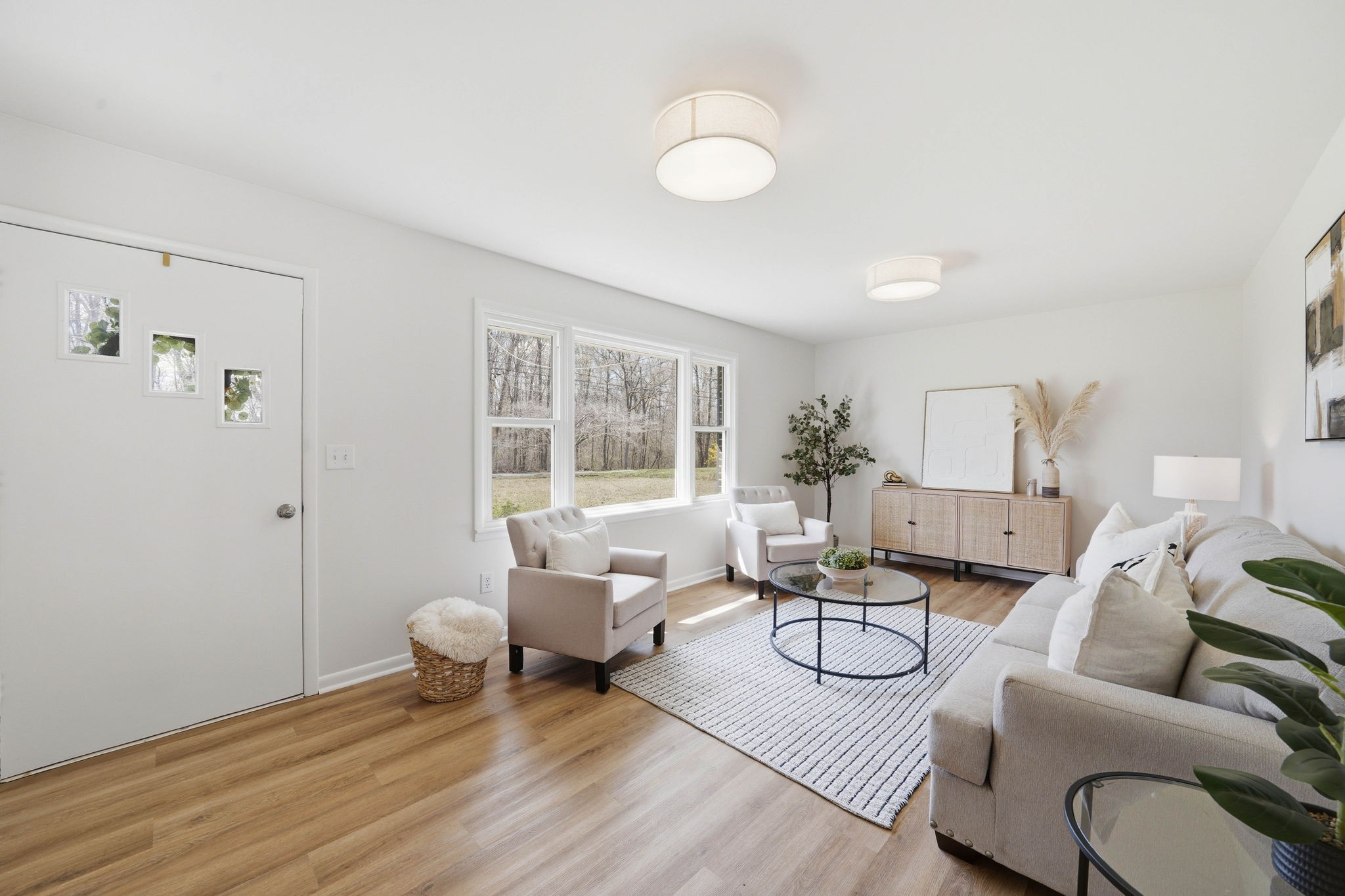 166 Bains Road Hillsboro, TN 37342 - Photo 7 of 37 a living room with furniture and wooden floor