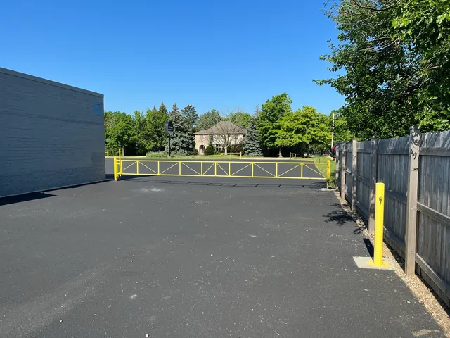 a view of a hallway with a room