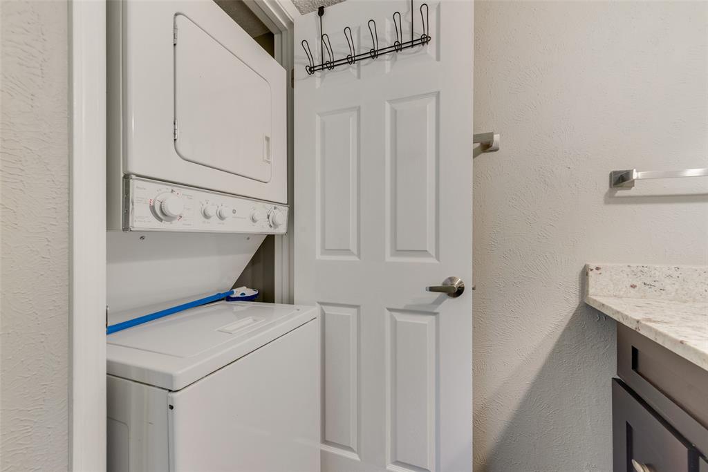 18333 Roehampton Drive, Unit 1037 Dallas, TX 75252 - Photo 15 of 20 Laundry Closet!