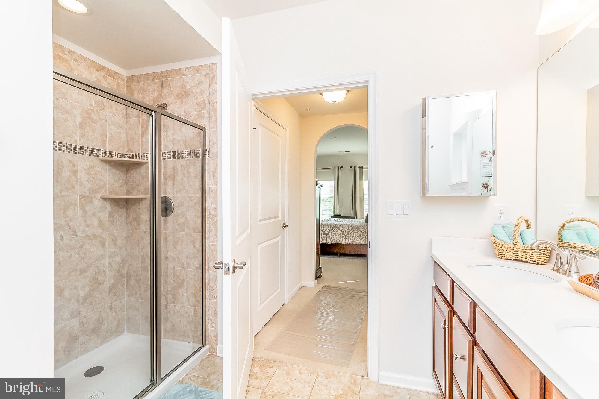 8370 Ice Crystal Drive, Unit E Laurel, MD 20723 - Photo 17 of 34 walk-in shower
