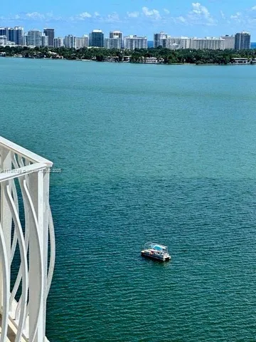 a view of a field with an outdoor space