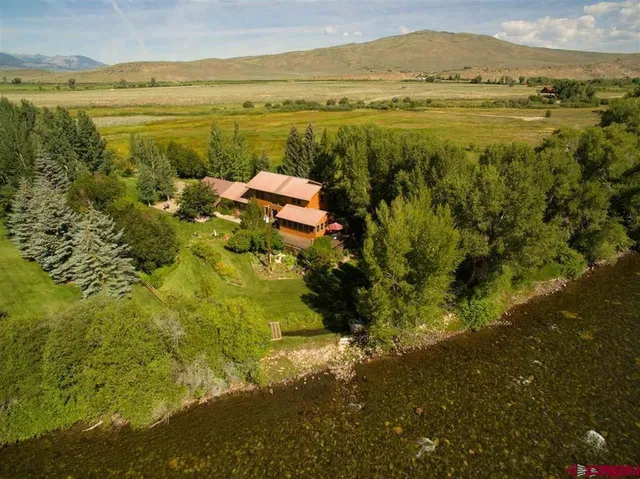 a view of outdoor space and trees