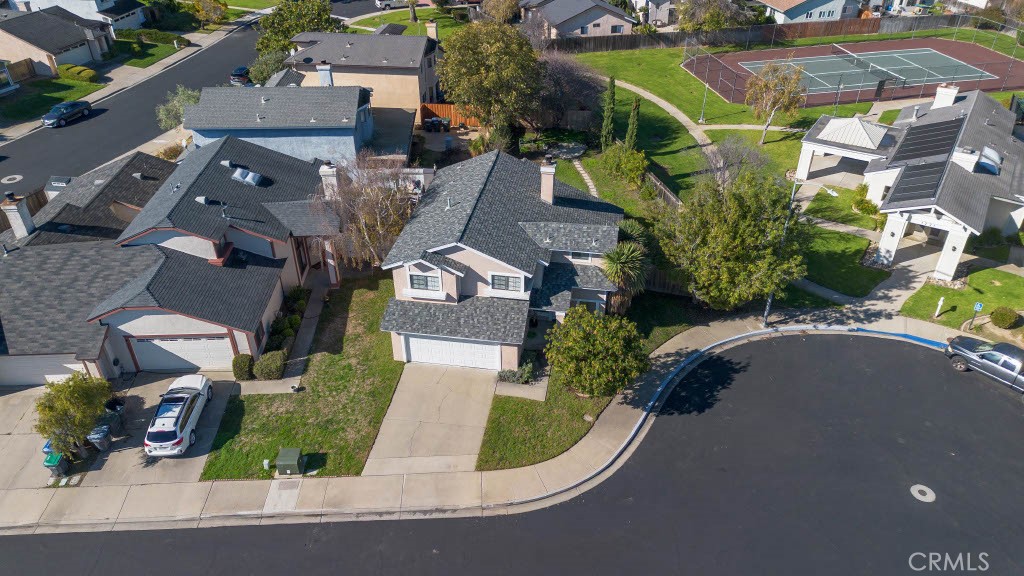 1217 Iris Court Lompoc, CA 93436 - Photo 26 of 29 an aerial view of residential houses with outdoor space and street view