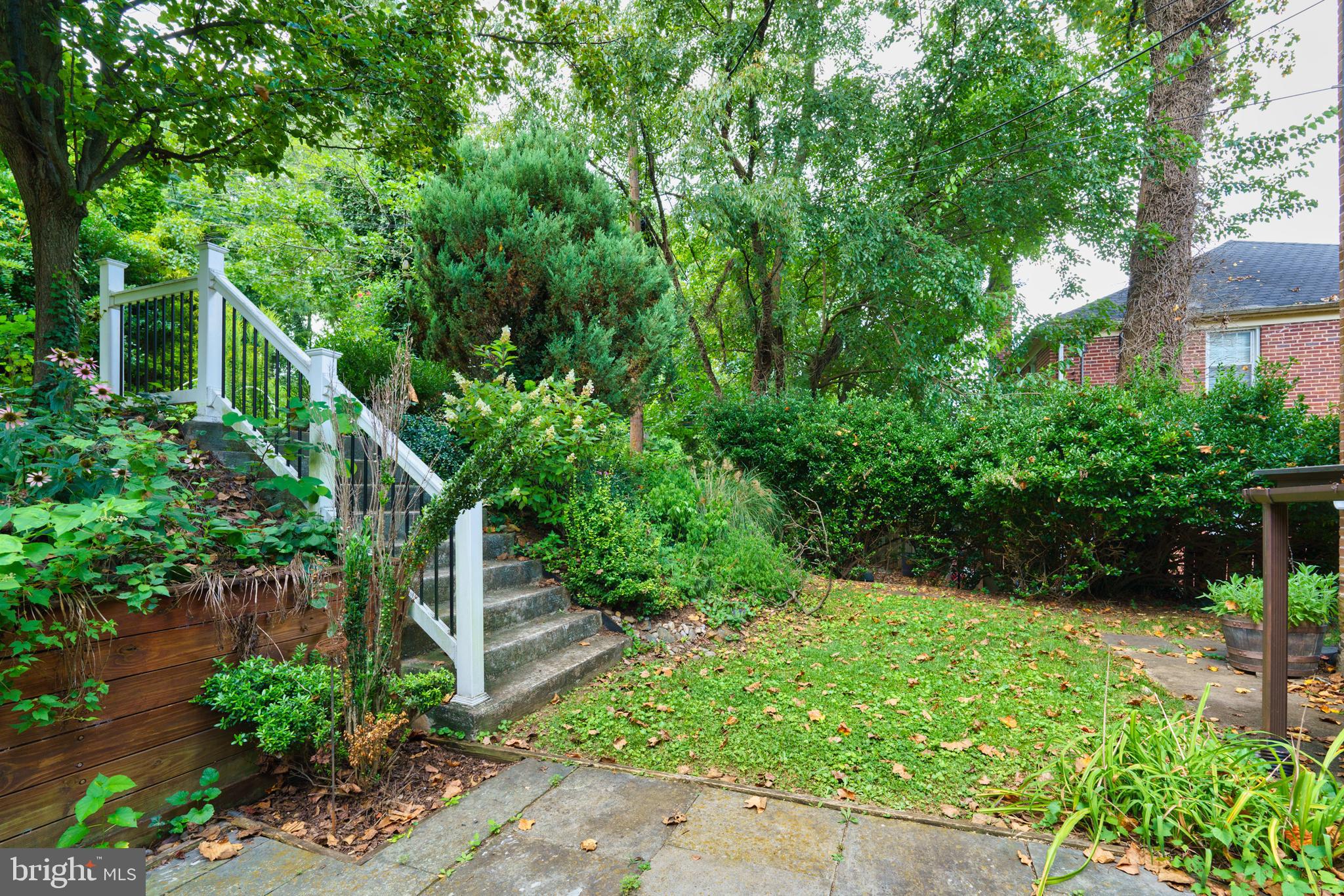 5708 Rockspring Road, Unit B Baltimore, MD 21209 - Photo 17 of 19 a view of a garden