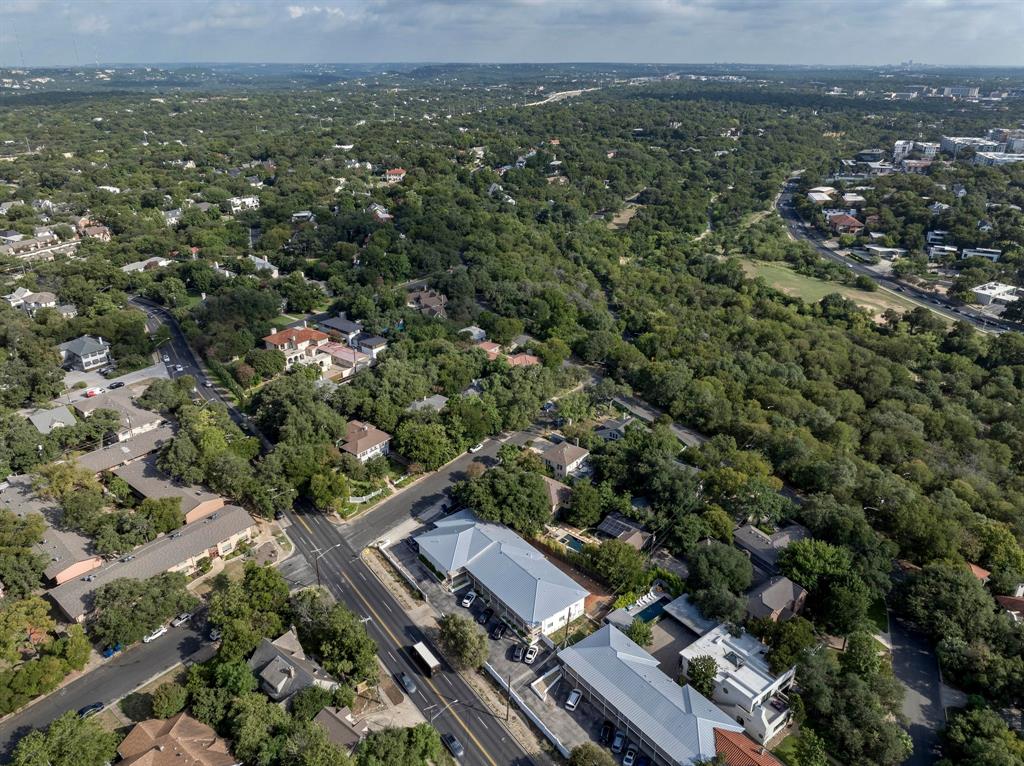 1208 Enfield Road, Unit 202 Austin, TX 78703 - Photo 18 of 19 an aerial view of city and green space