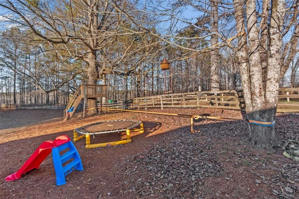 718 Baskin Road Temple, GA 30179 - Photo 36 of 50 a view of backyard with swimming pool