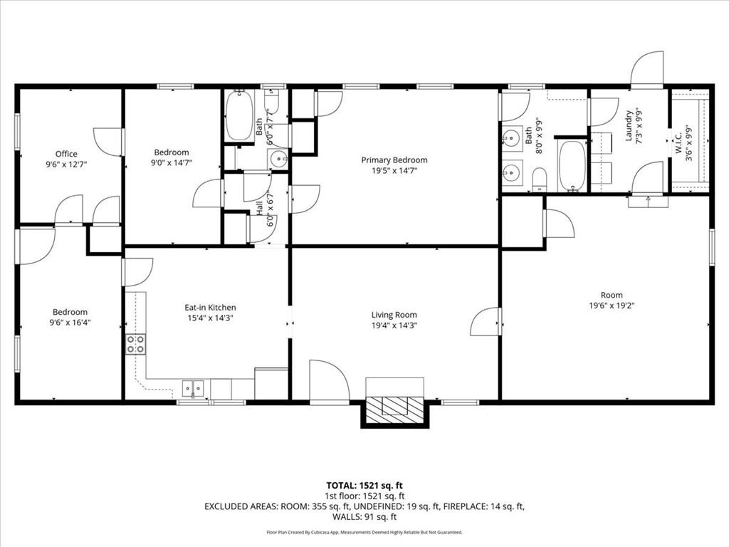 718 Baskin Road Temple, GA 30179 - Photo 50 of 50 a picture of a floor plan