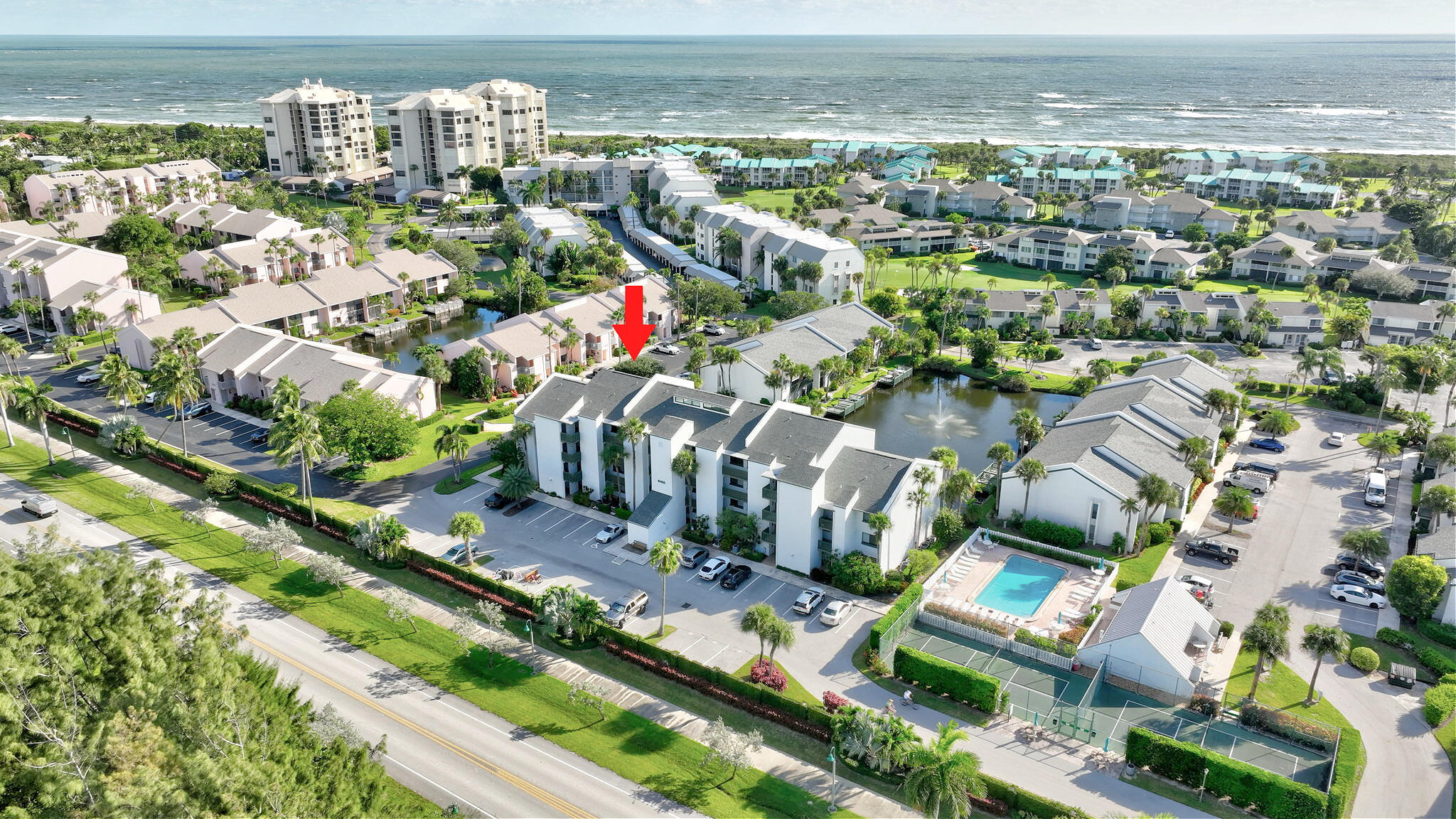 2400 South Ocean Drive, Unit 6445 Fort Pierce, FL 34949 - Photo 4 of 80 STEPS TO POOL, PICKLEBALL COURT & CLUBHO