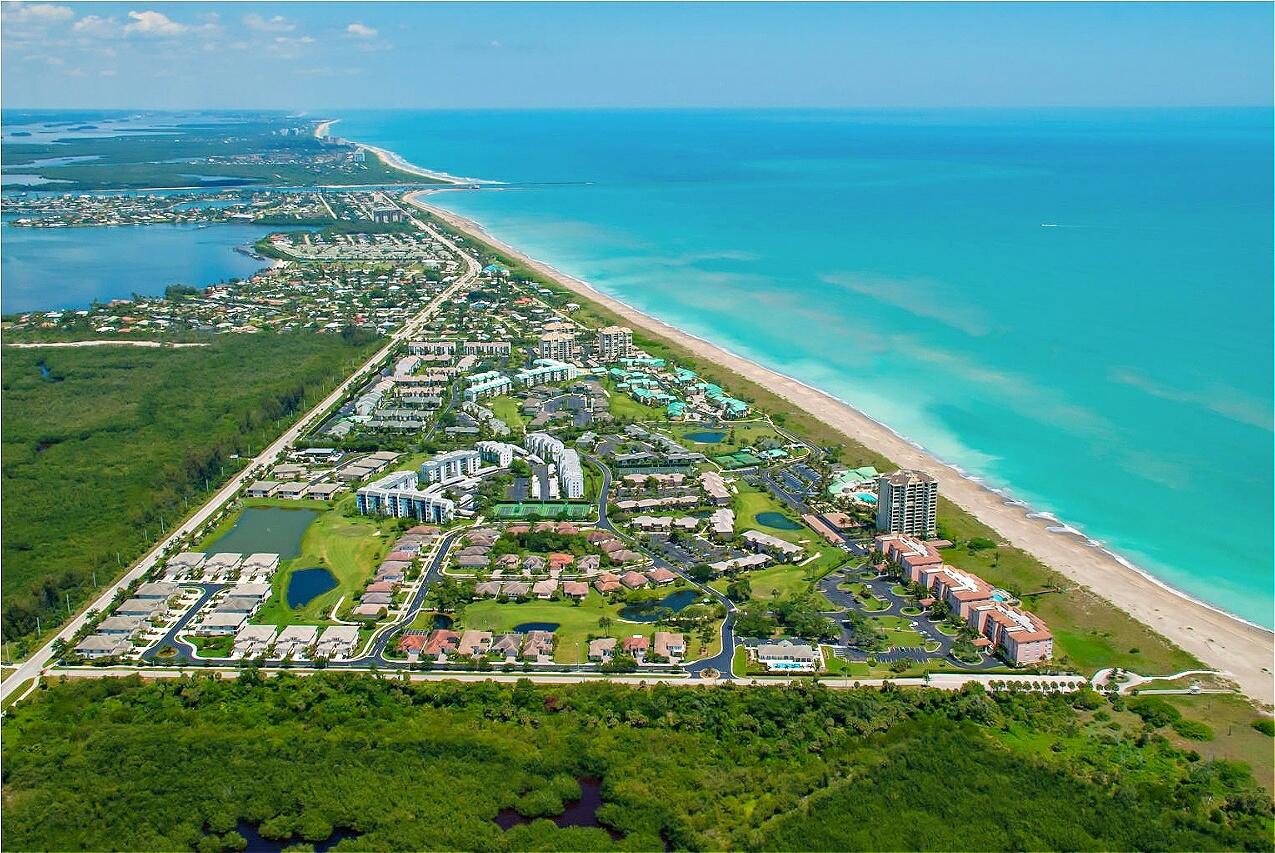 2400 South Ocean Drive, Unit 6445 Fort Pierce, FL 34949 - Photo 47 of 80 OCEAN VILLAGE AERIAL