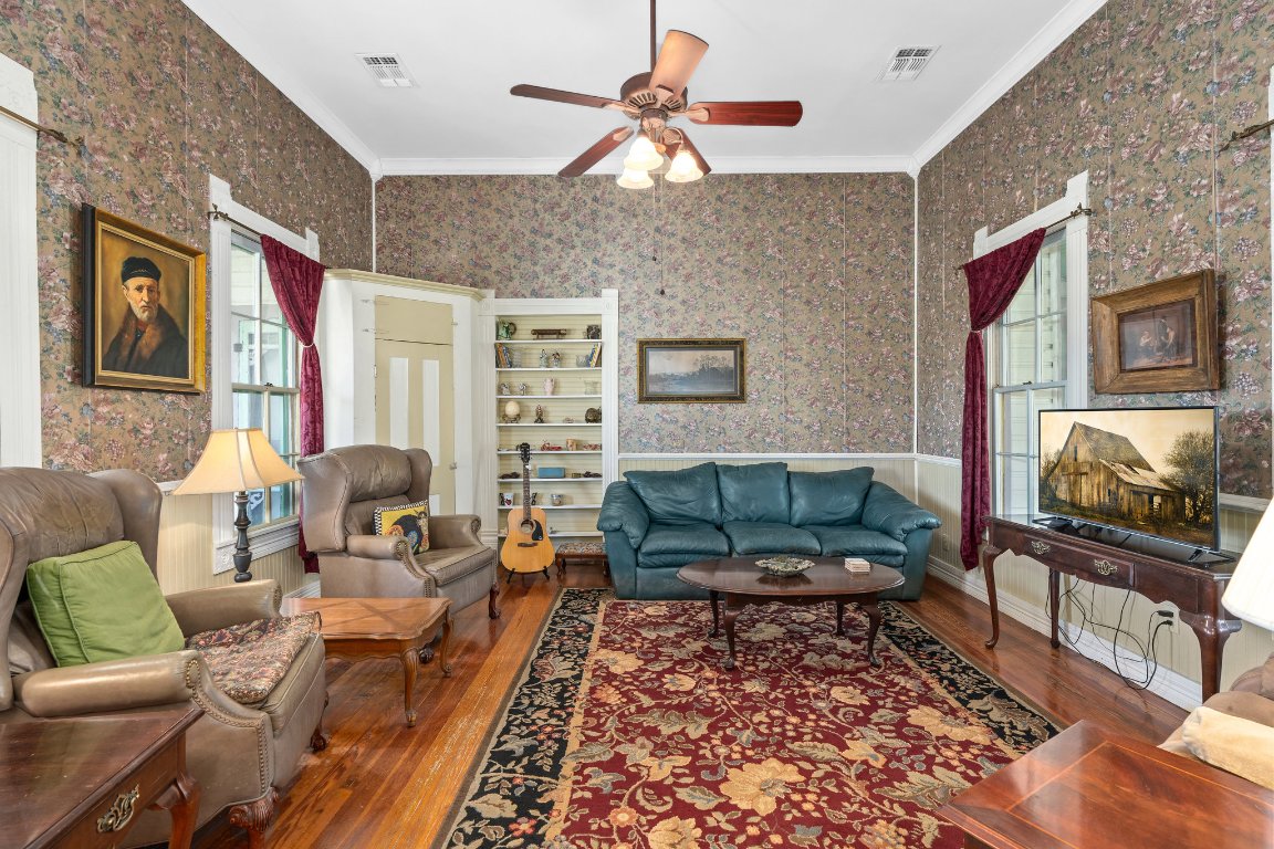 115 Fischer Store Road Fischer, TX 78623 - Photo 7 of 38 a living room with furniture and a rug