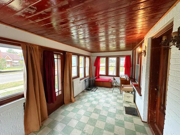 a very nice looking room with a large window