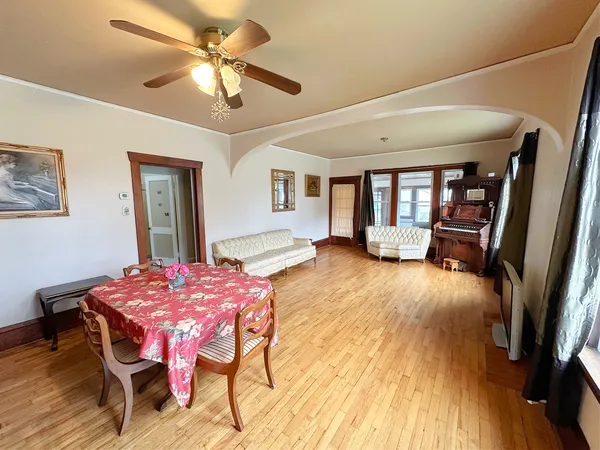 a kitchen with a stove a sink and a refrigerator