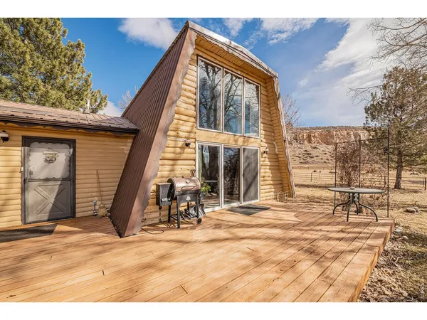 a view of a house with a patio