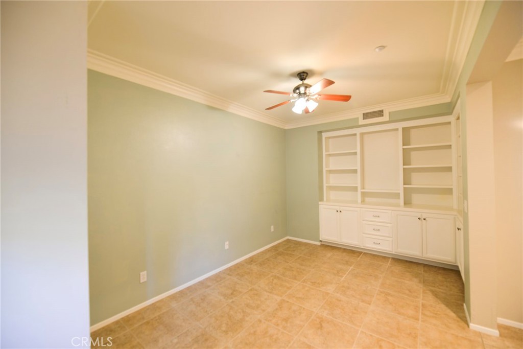 24 Paseo Rosa San Clemente, CA 92673 - Photo 2 of 35 an empty room with closet and a chandelier fan