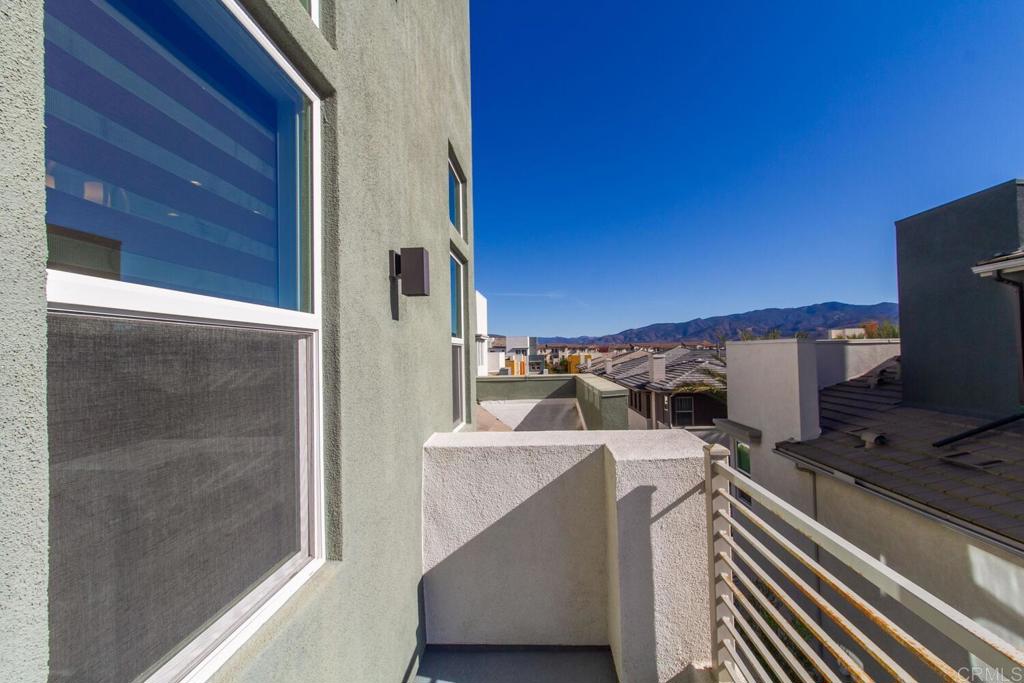 2012 Foxtrot Loop, Unit 3 Chula Vista, CA 91915 - Photo 13 of 34 a view of a balcony with a flat screen tv