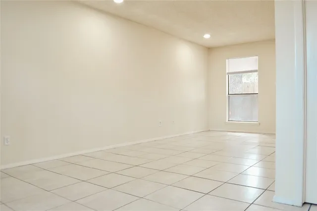 an entryway with a window in closet
