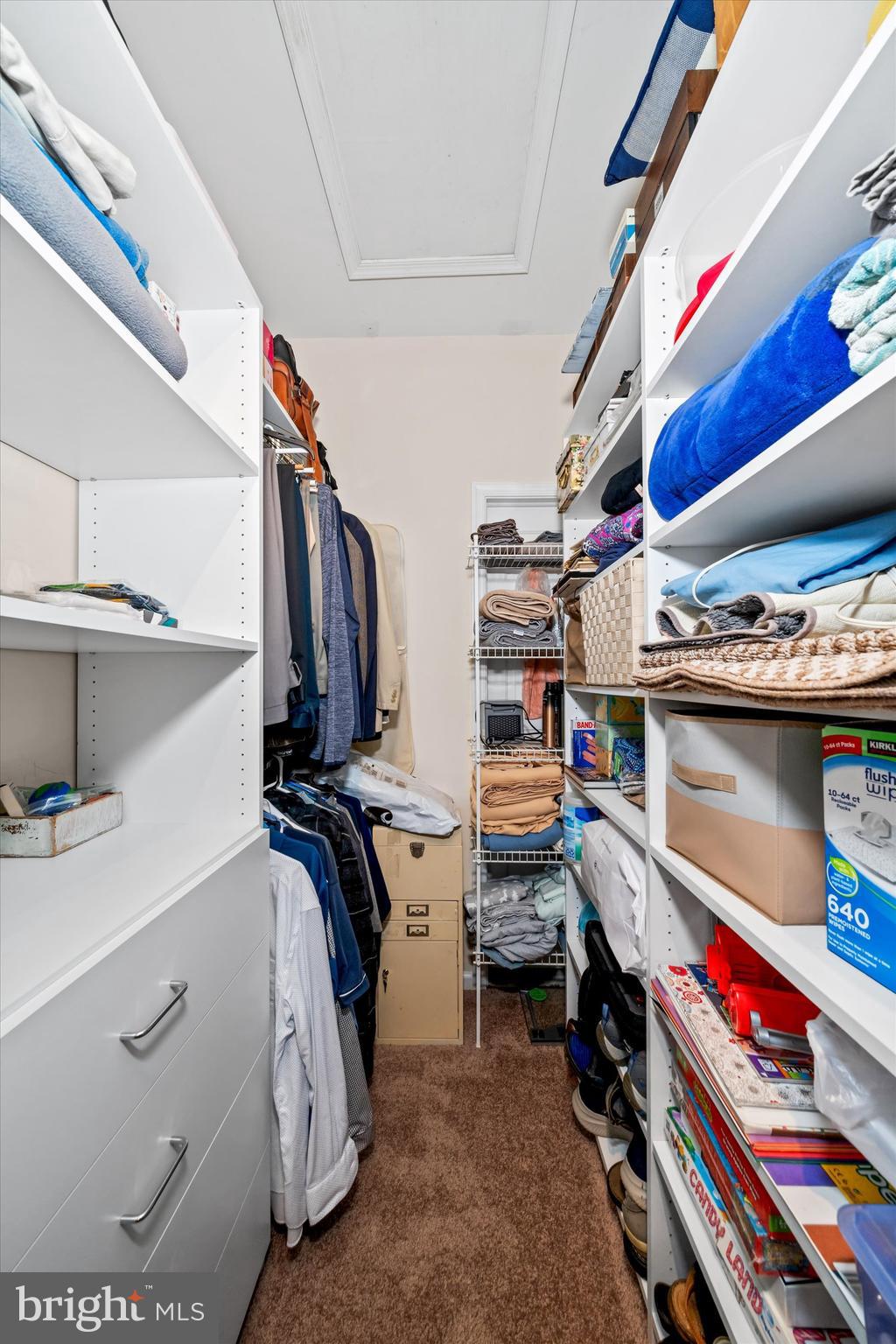20 Hunters Way Glen Mills, PA 19342 - Photo 21 of 36 a view of walk in closet with clothes and shoes