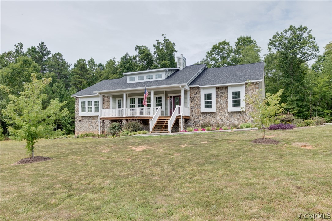 3401 Mill Quarter Road Ford, VA 23850 - Photo 1 of 34 front view of a house with a yard