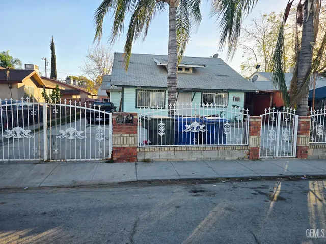 a view of a house with a balcony