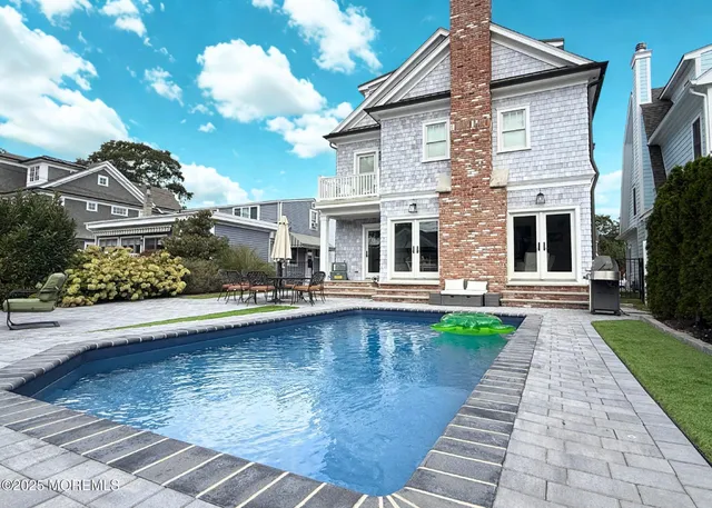 a view of a house with pool