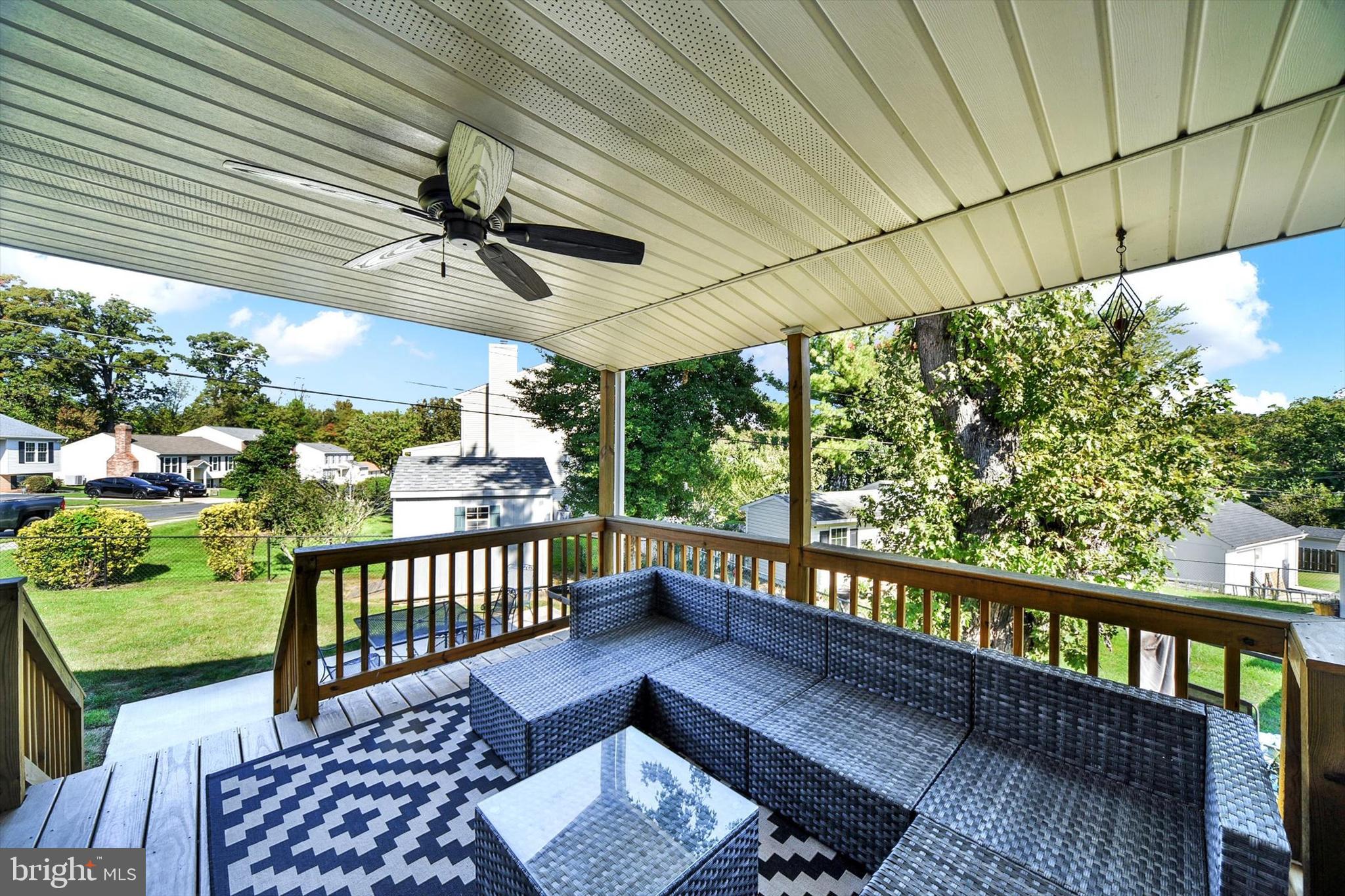 2027 Longview Avenue Rosedale, MD 21237 - Photo 24 of 26 covered deck enjoyed during all weather
