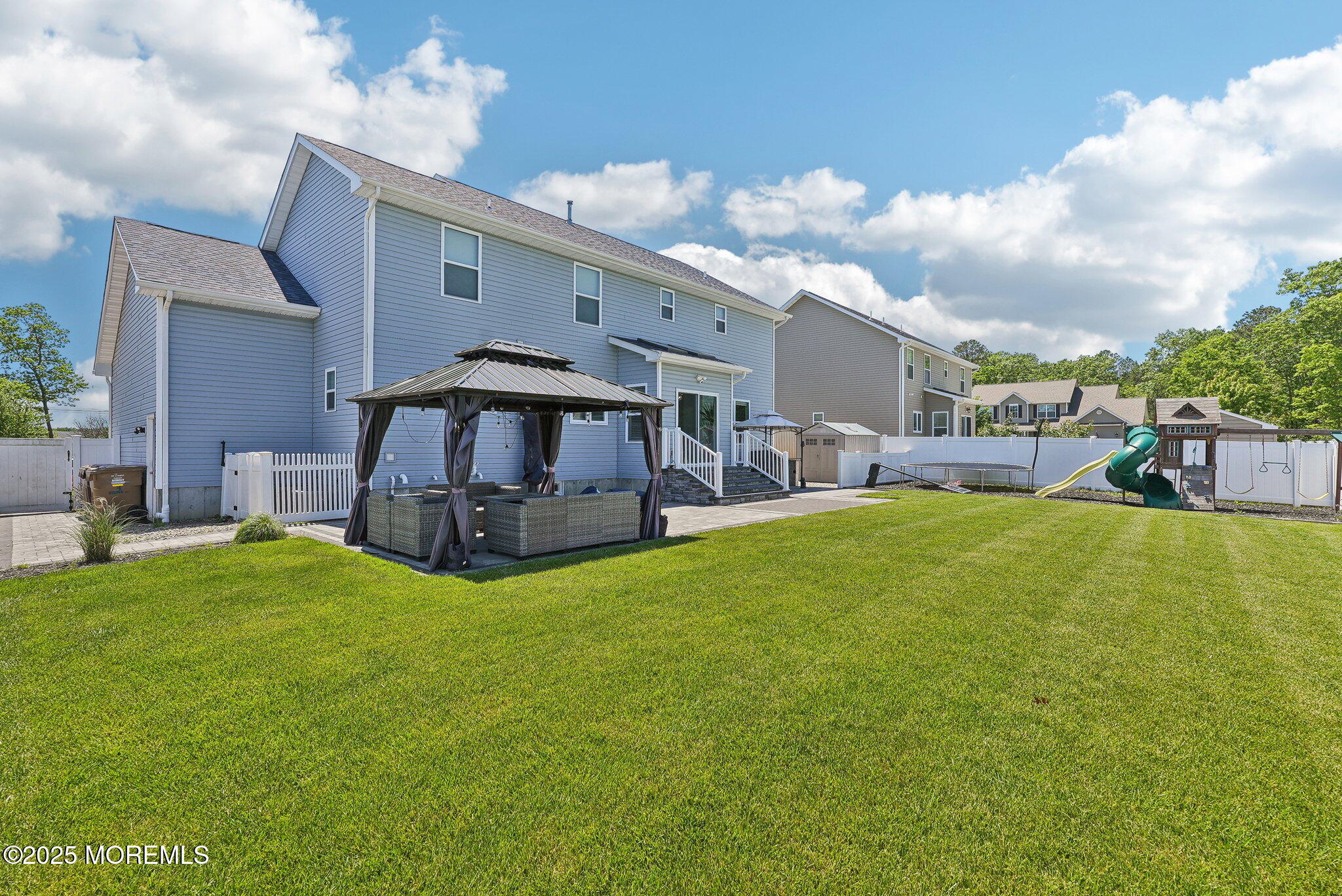 4 Bridle Path Bayville, NJ 08721 - Photo 36 of 44 a view of a house with backyard and garden
