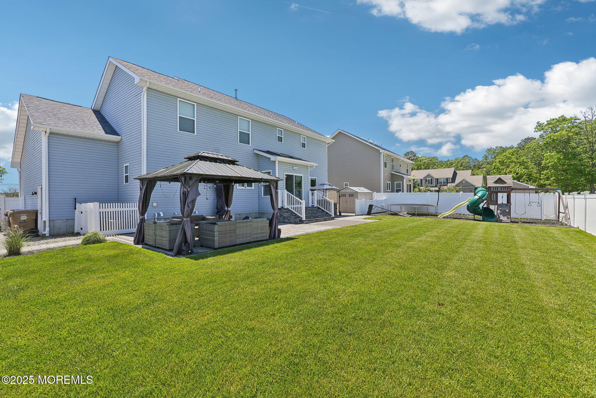 4 Bridle Path Bayville, NJ 08721 - Photo 37 of 44 a view of a swimming pool with a yard