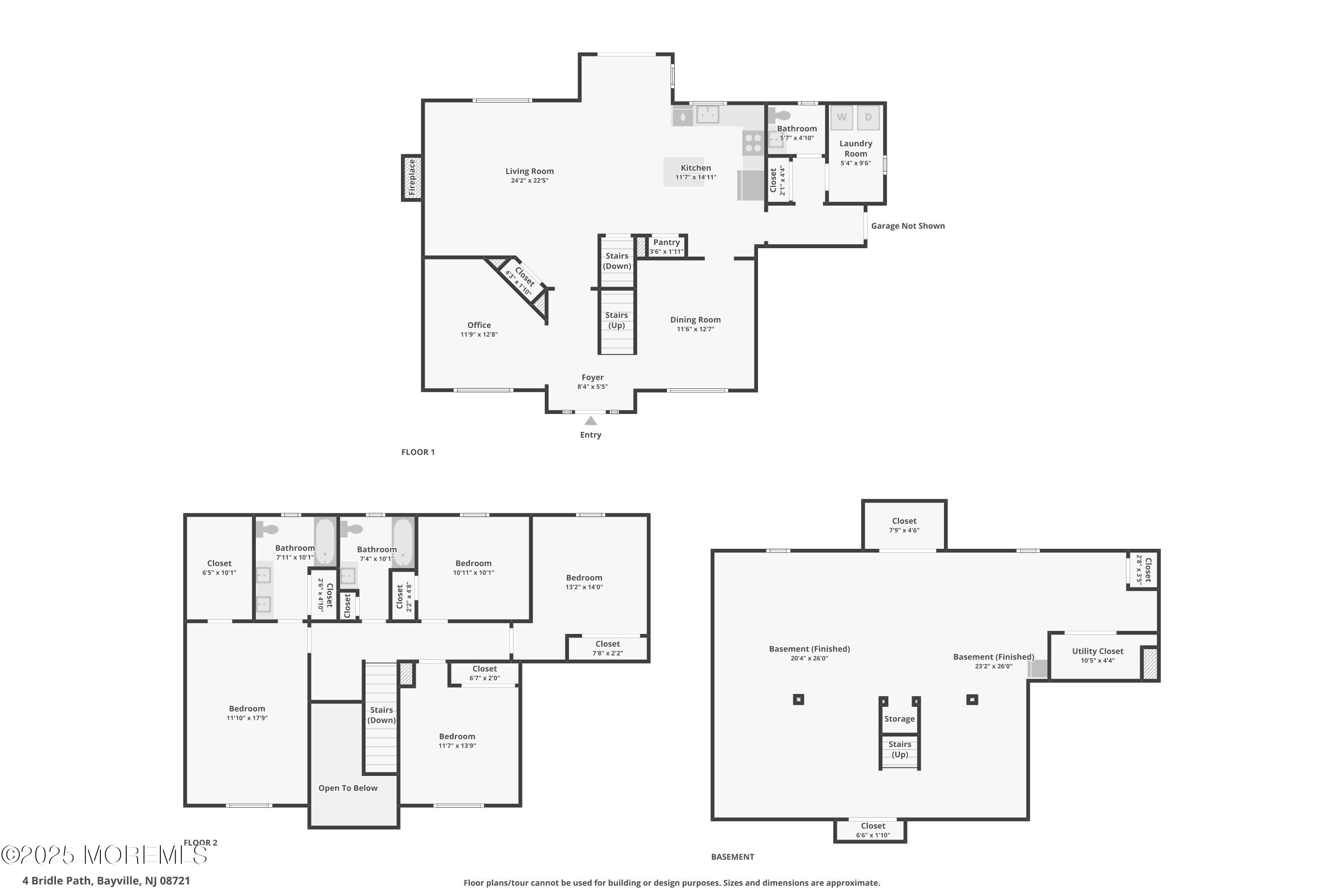 4 Bridle Path Bayville, NJ 08721 - Photo 41 of 44 a picture of floor plan
