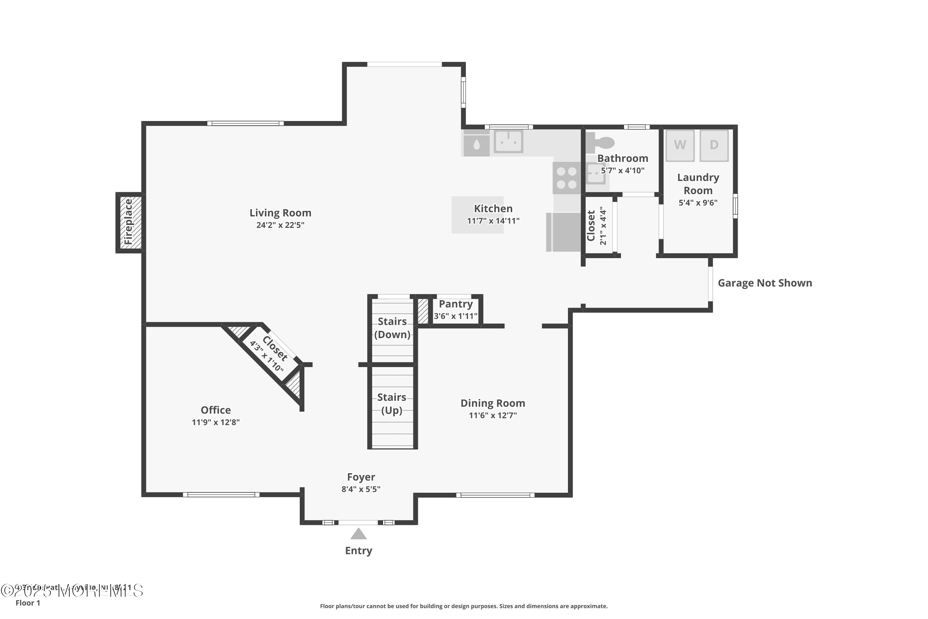 4 Bridle Path Bayville, NJ 08721 - Photo 42 of 44 a picture of a room with a white wall and white cabinet