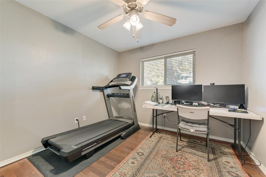 1923 Baylor Drive Richardson, TX 75081 - Photo 35 of 39 a view of a workspace with furniture