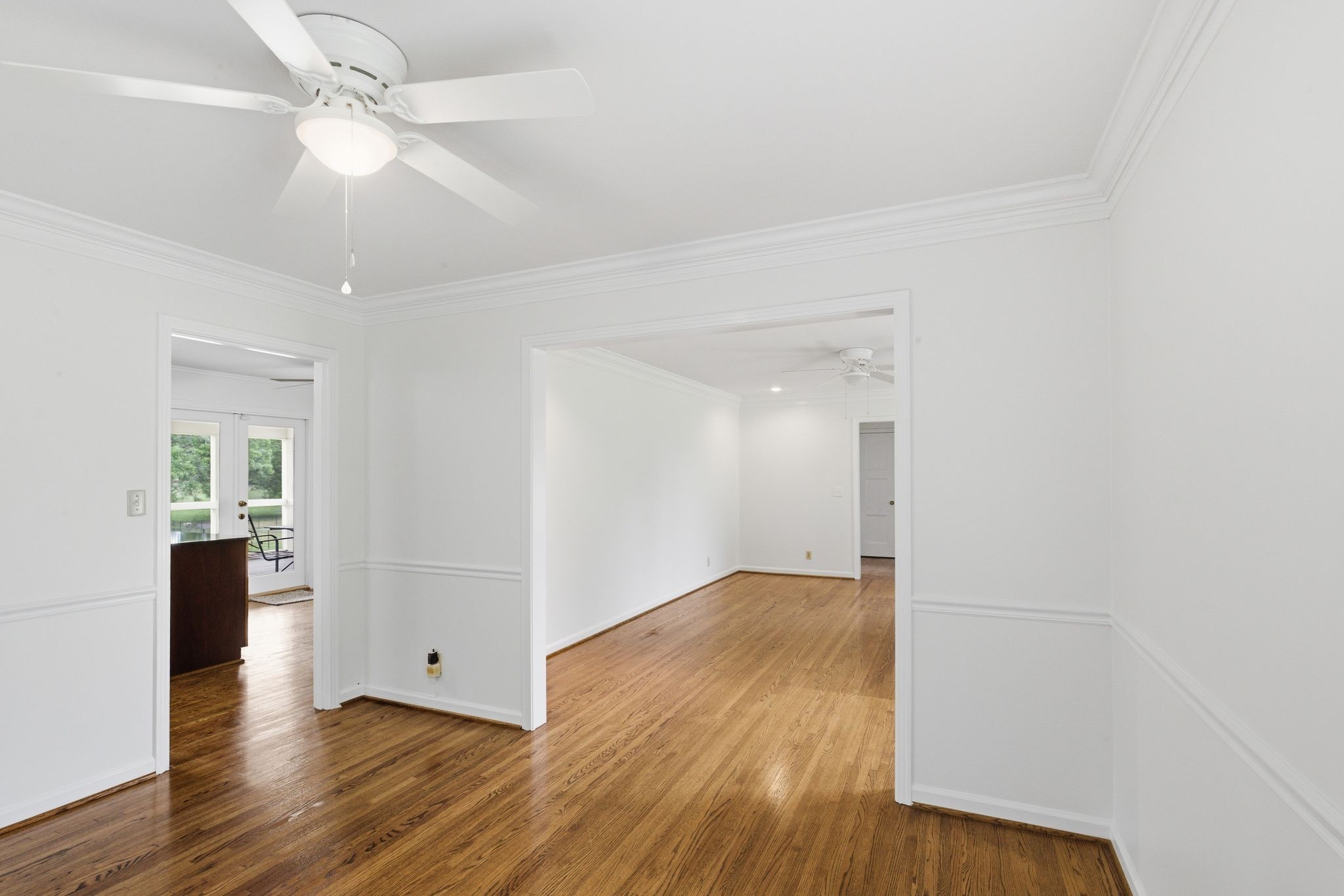 213 Rising Sun Lane Old Hickory, TN 37138 - Photo 7 of 37 wooden floor in an empty room with a window
