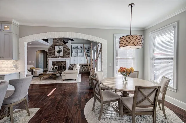 a view of entryway with workspace and stairs