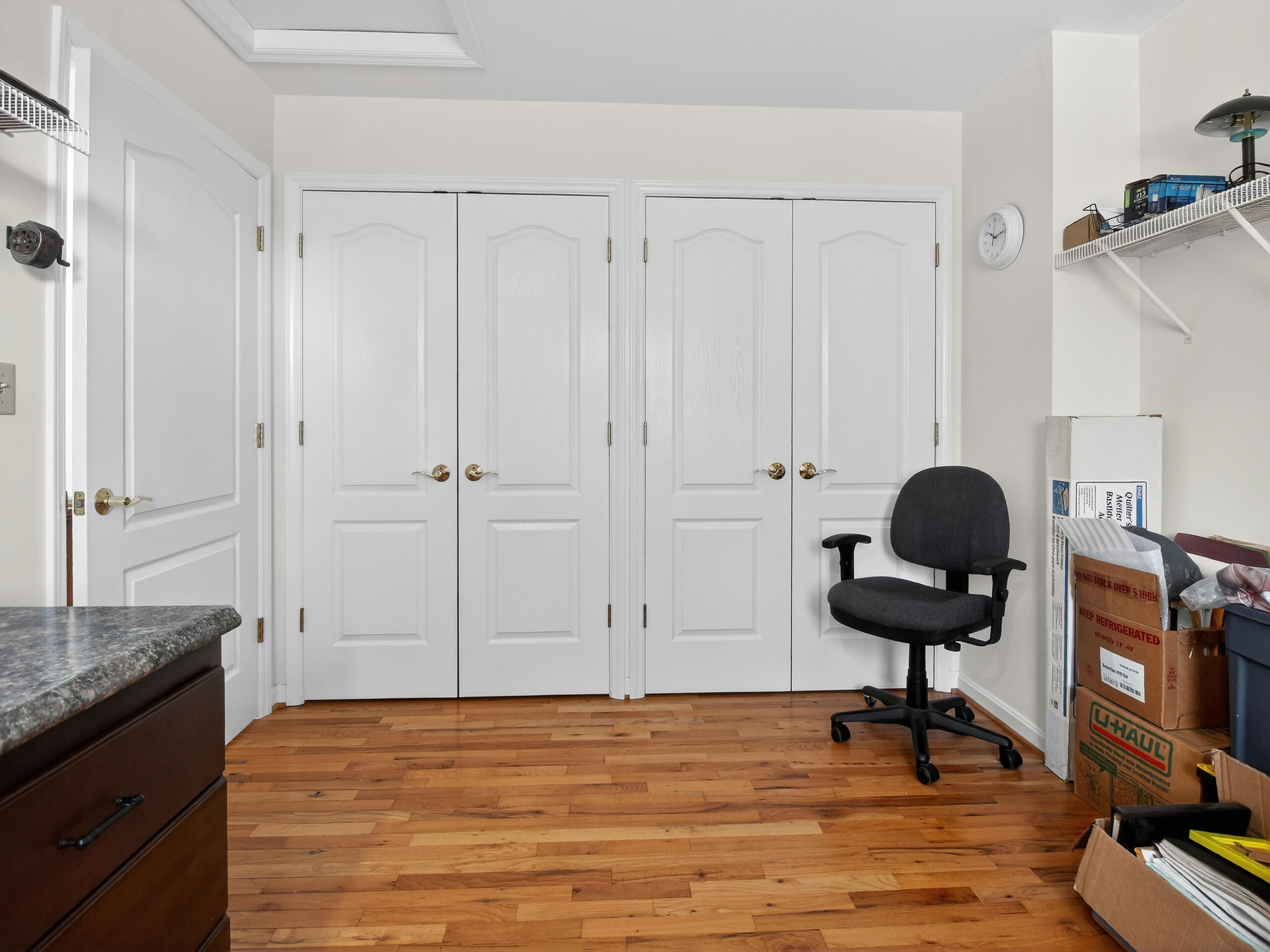 498 Meeks Road Penhook, VA 24137 - Photo 27 of 74 a view of a workspace with furniture and a bathroom