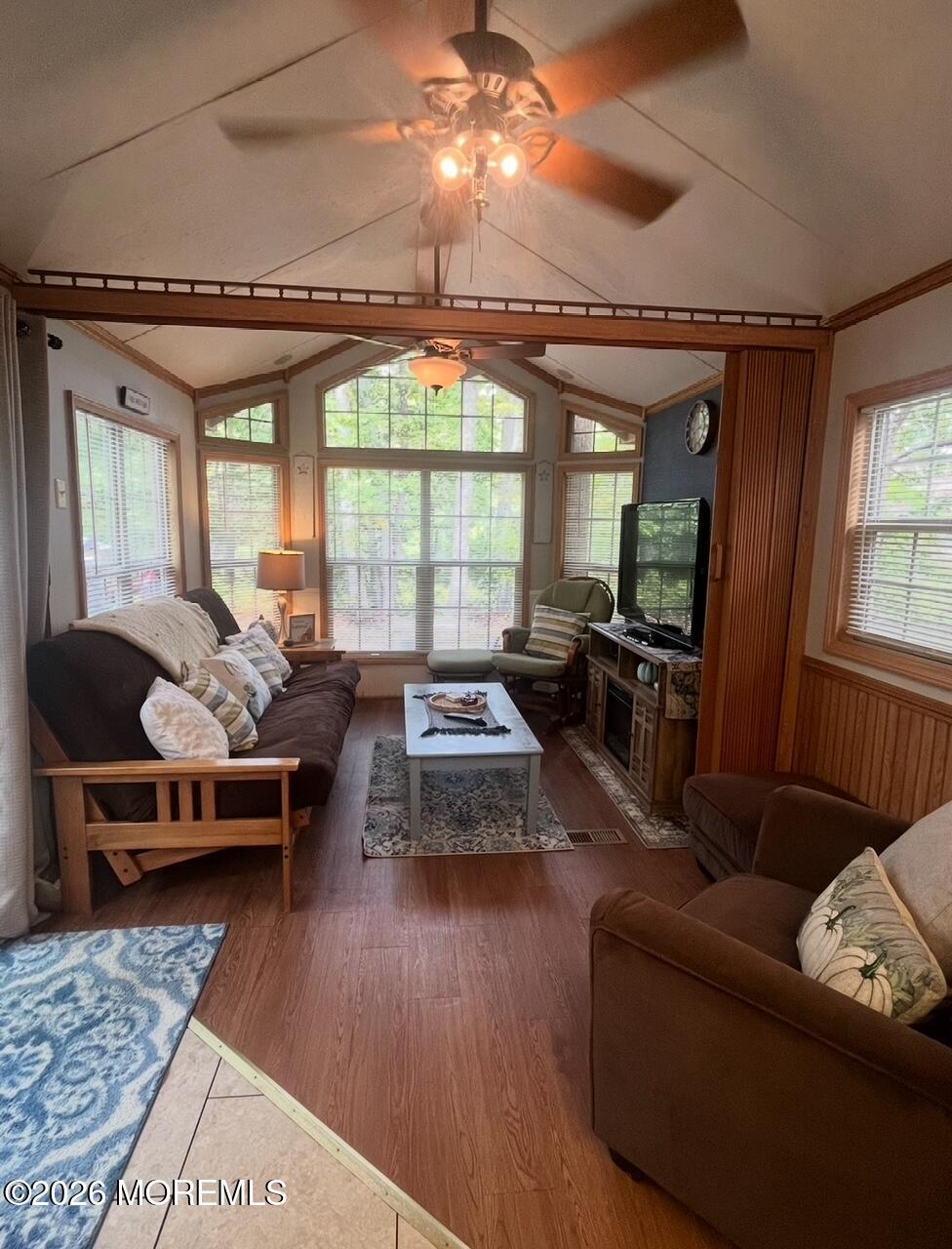 724 Monmouth Road, Unit 34 Cream Ridge, NJ 08514 - Photo 2 of 18 a living room with furniture and a large window