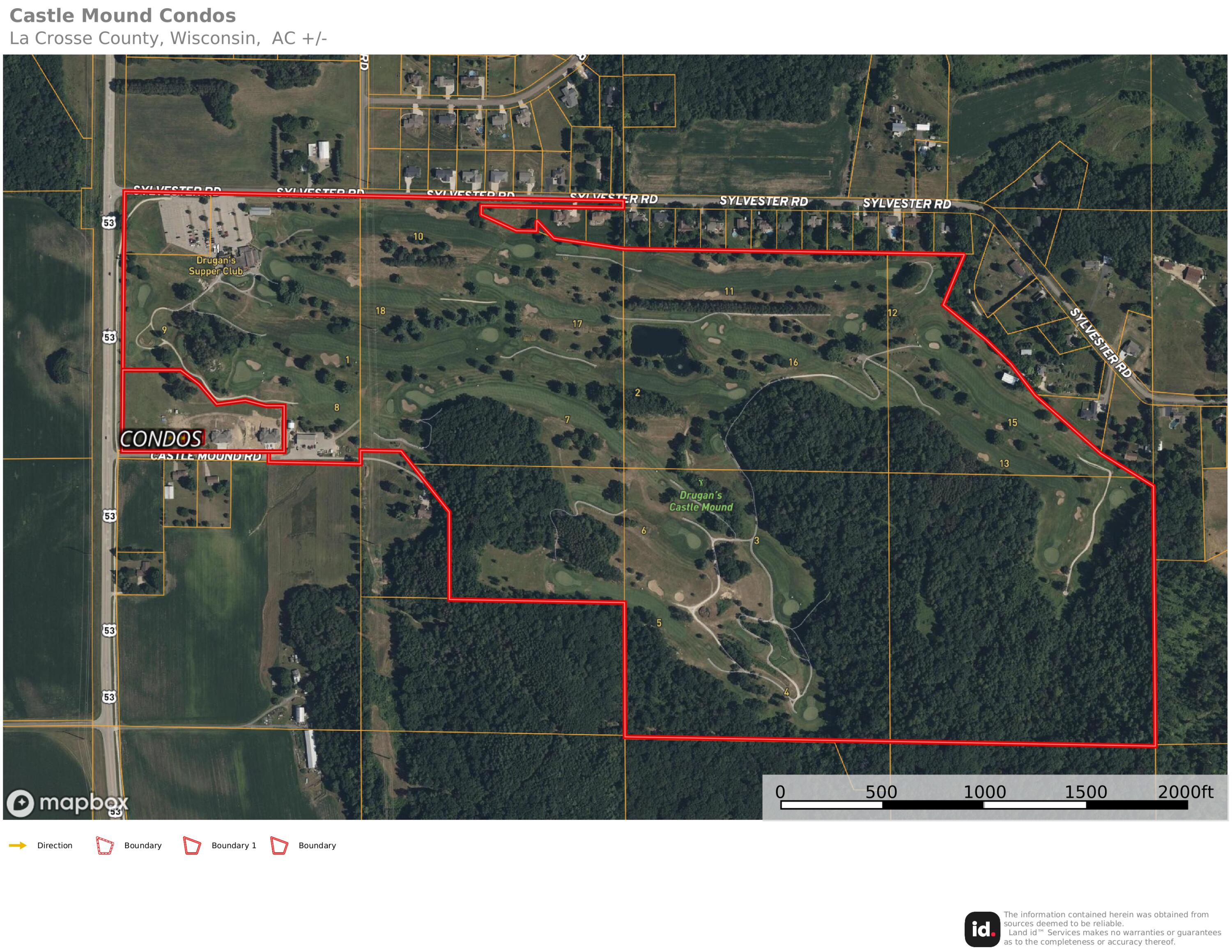 W7674 Castle Mound Road Holmen, WI 54636 - Photo 29 of 35 Castle Mound Condos Map