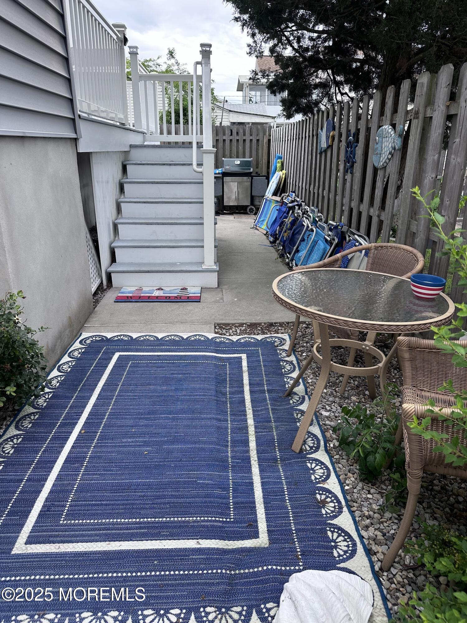 1510 R Bay Boulevard Seaside Heights, NJ 08751 - Photo 18 of 34 a backyard of a house with seating space