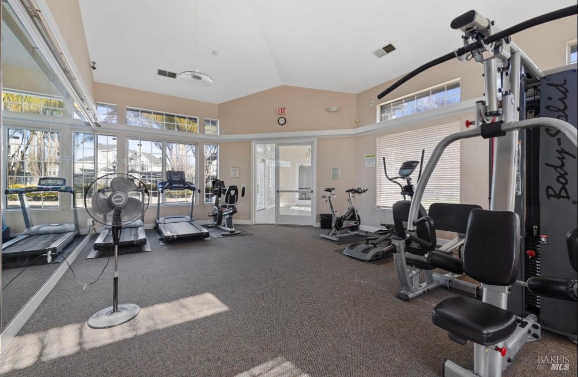 605 Laurel Grove Circle Santa Rosa, CA 95407 - Photo 29 of 29 a view of a room with gym equipment