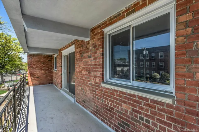 a view of front door of house