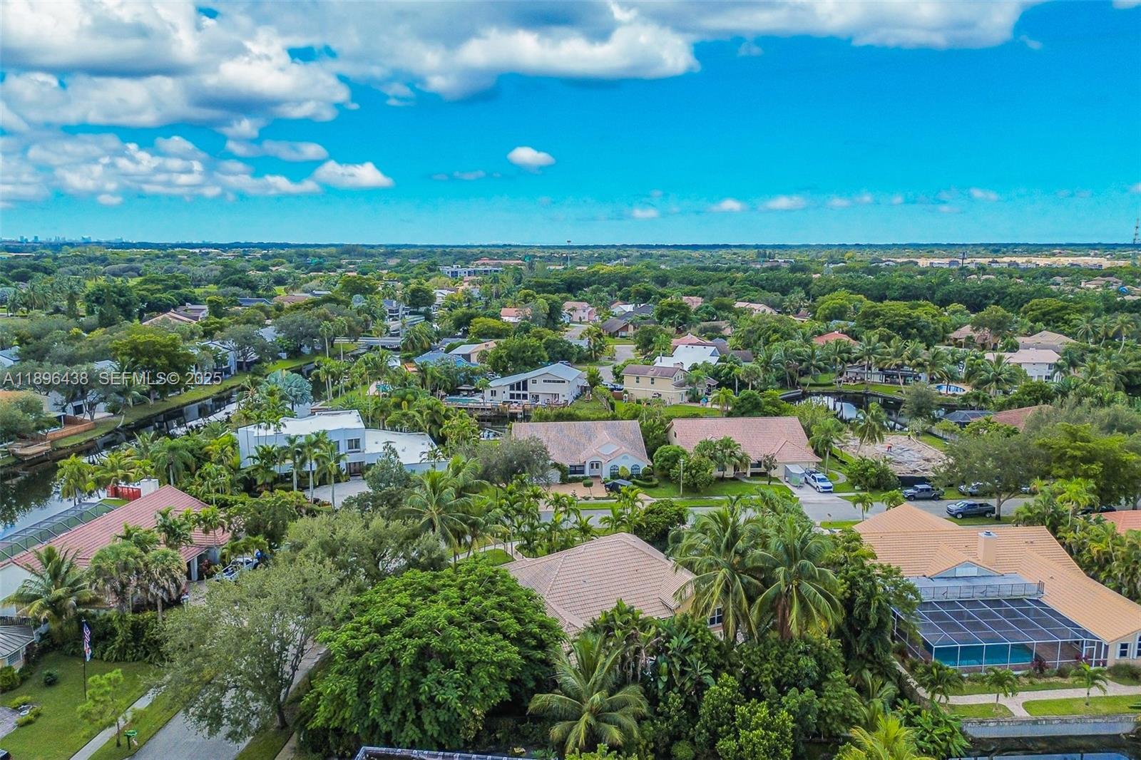 10101 Southwest 5th Street Plantation, FL 33324 - Photo 65 of 77 an aerial view of residential houses with outdoor space and street view