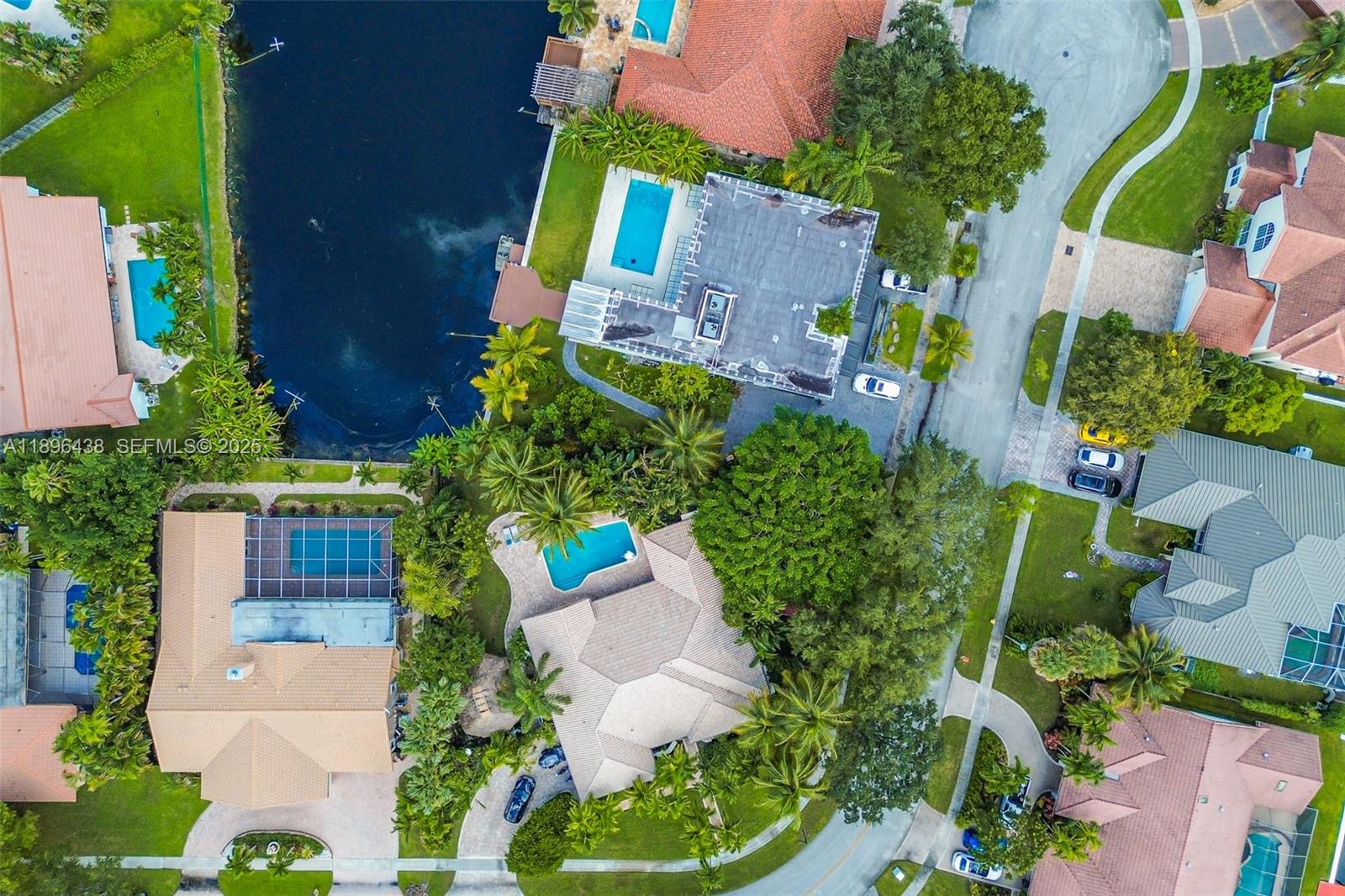 10101 Southwest 5th Street Plantation, FL 33324 - Photo 77 of 77 an aerial view of a house