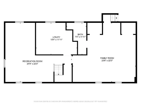 a picture of a floor plan