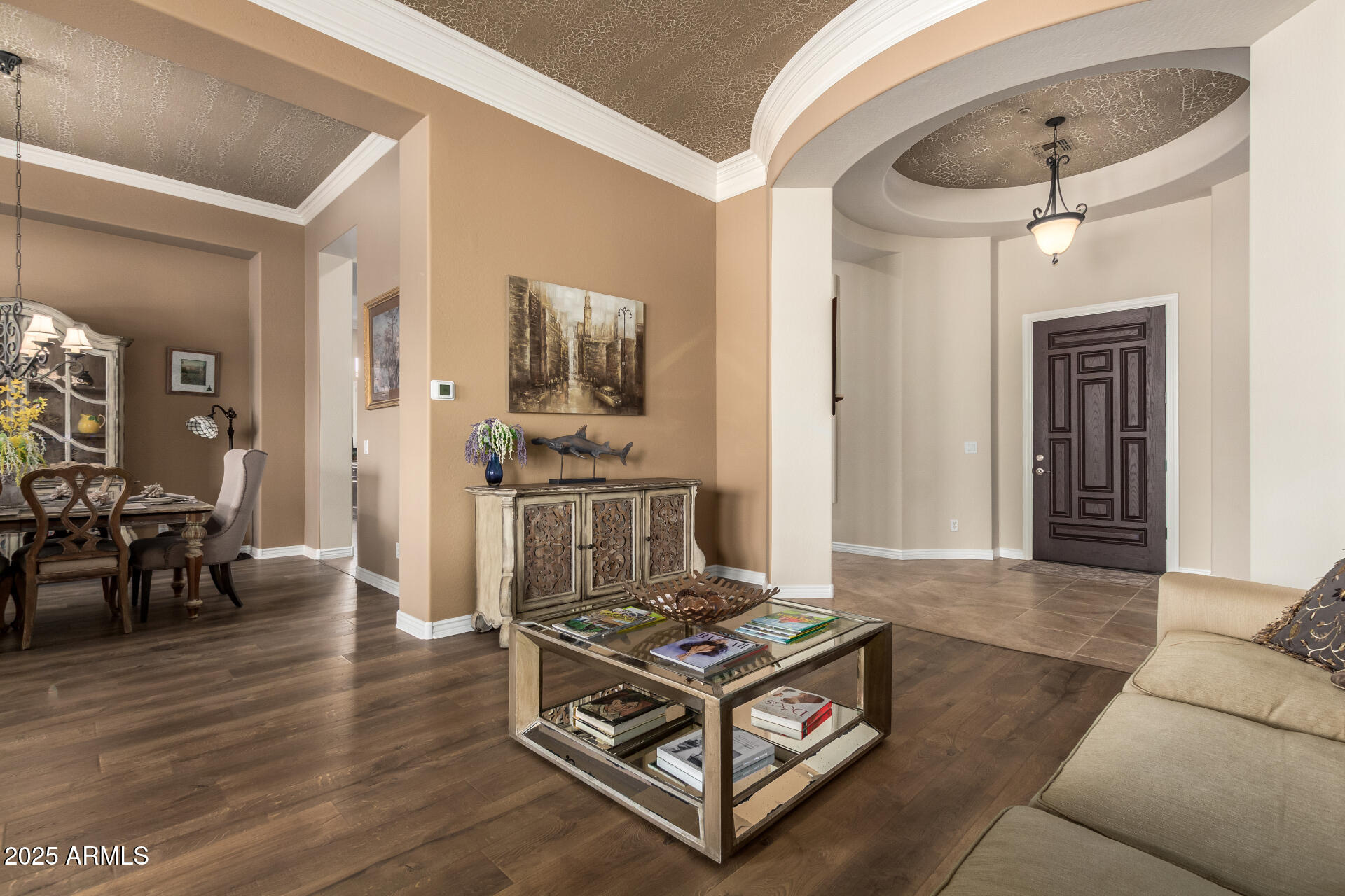 41715 North River Bend Road Phoenix, AZ 85086 - Photo 11 of 60 a living room with furniture and wooden floor