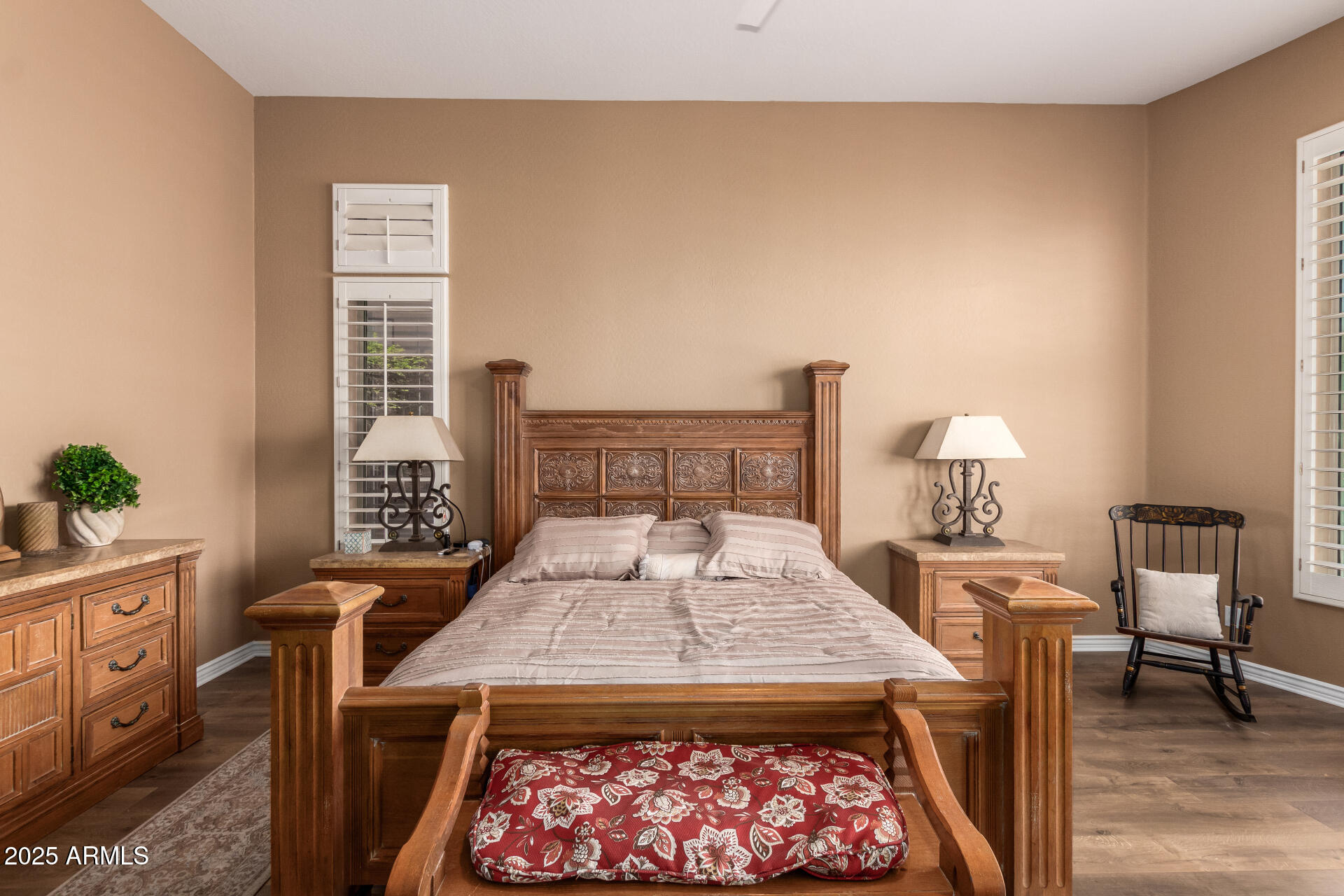 41715 North River Bend Road Phoenix, AZ 85086 - Photo 30 of 60 a view of a dining room with furniture and wooden floor