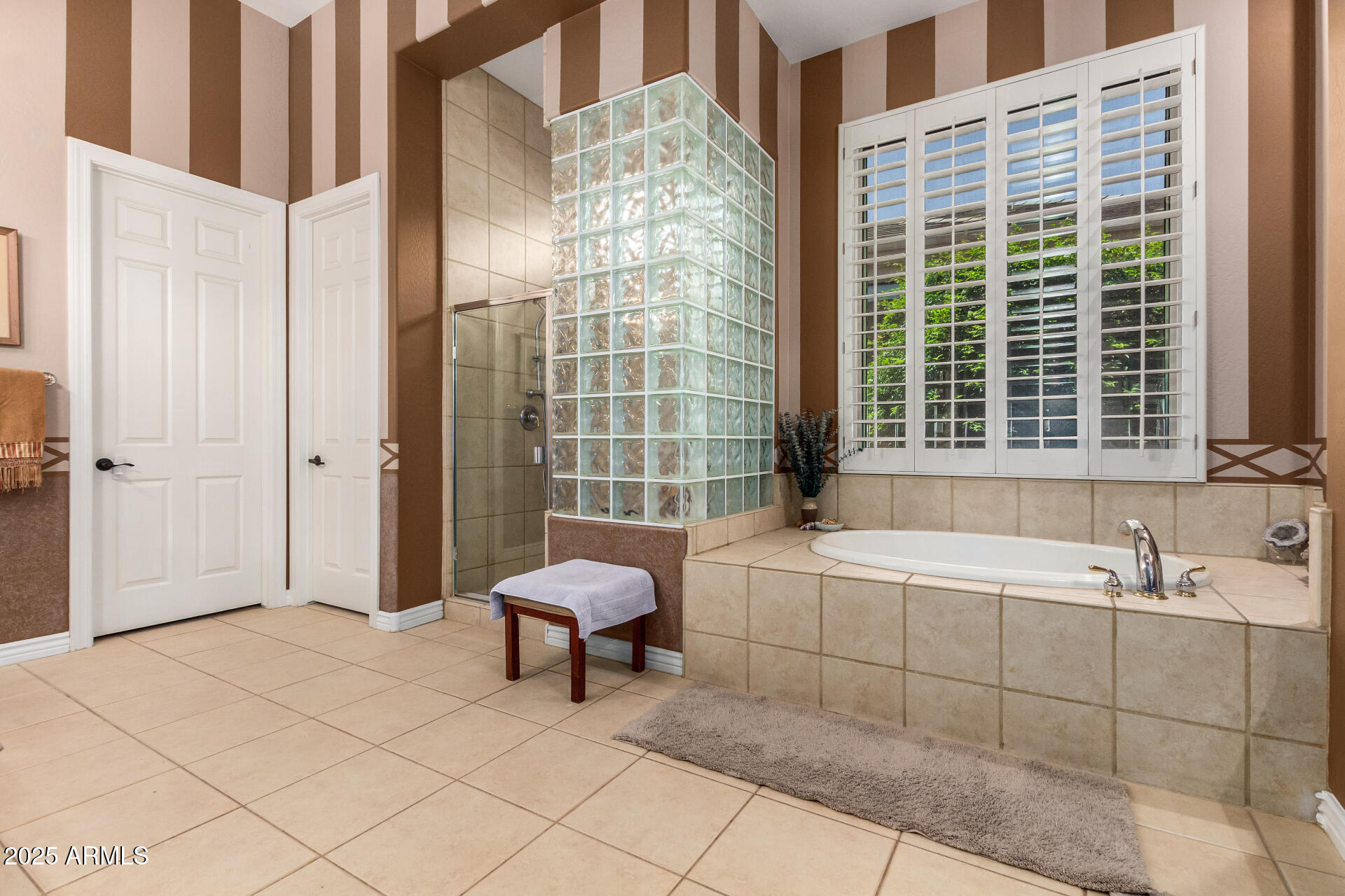 41715 North River Bend Road Phoenix, AZ 85086 - Photo 32 of 60 a spacious bathroom with a bathtub and a shower