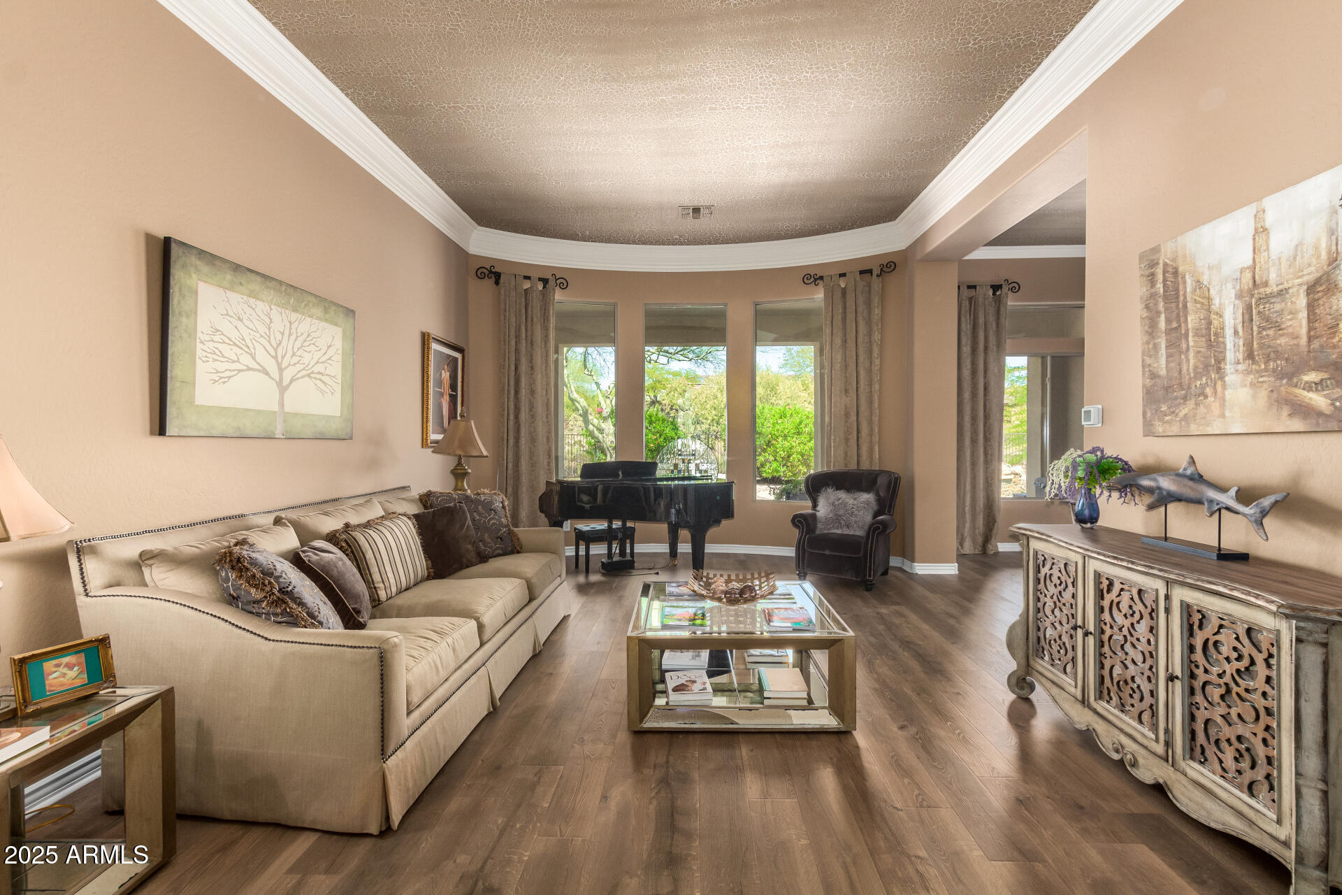 41715 North River Bend Road Phoenix, AZ 85086 - Photo 5 of 60 a living room with furniture and a large window