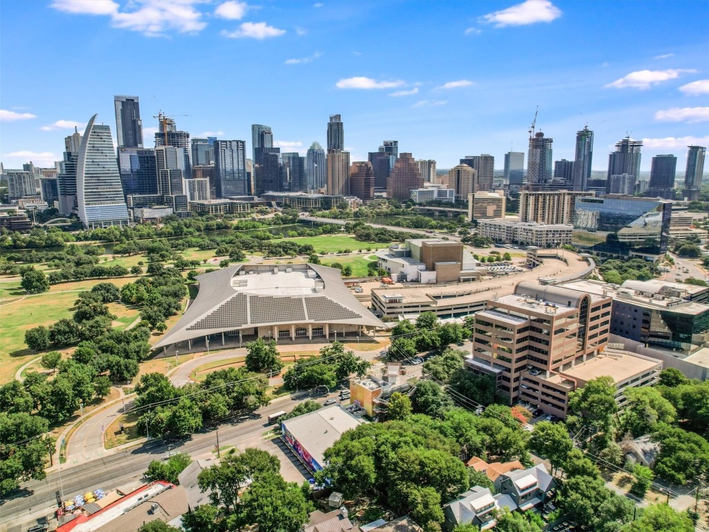 901-903 Barton Springs Road Austin, TX 78704 - Photo 9 of 10 an aerial view of a city with tall buildings