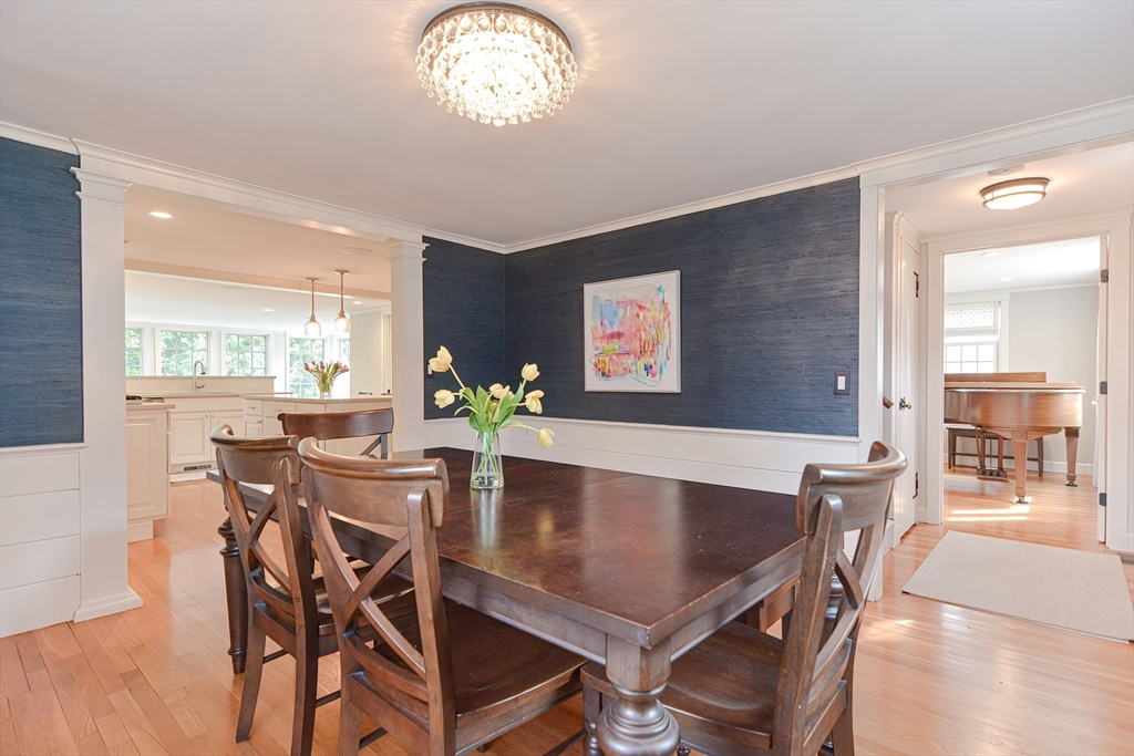 24 Standish Road Wellesley, MA 02481 - Photo 7 of 42 a dining room with furniture and window