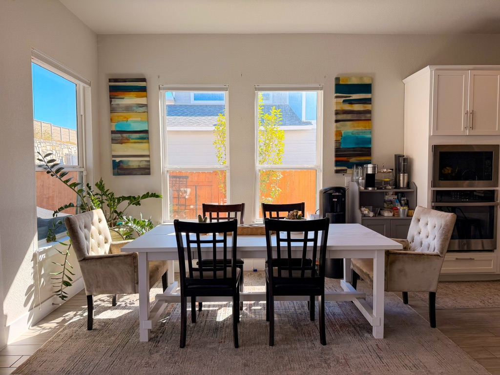 11001 Charger Way Manor, TX 78653 - Photo 12 of 36 a view of a dining room with furniture window and outside view